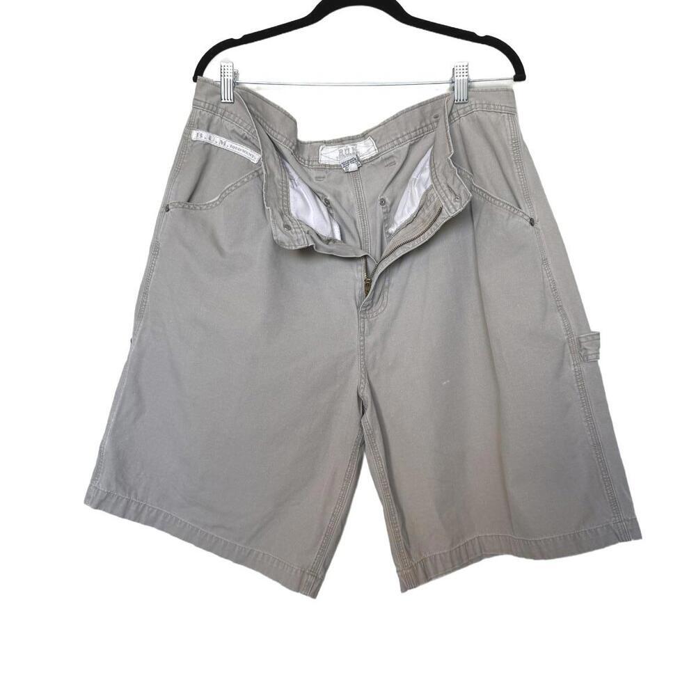 Vintage B.U.M. Equipment Men's Cargo Shorts - Khaki Tan